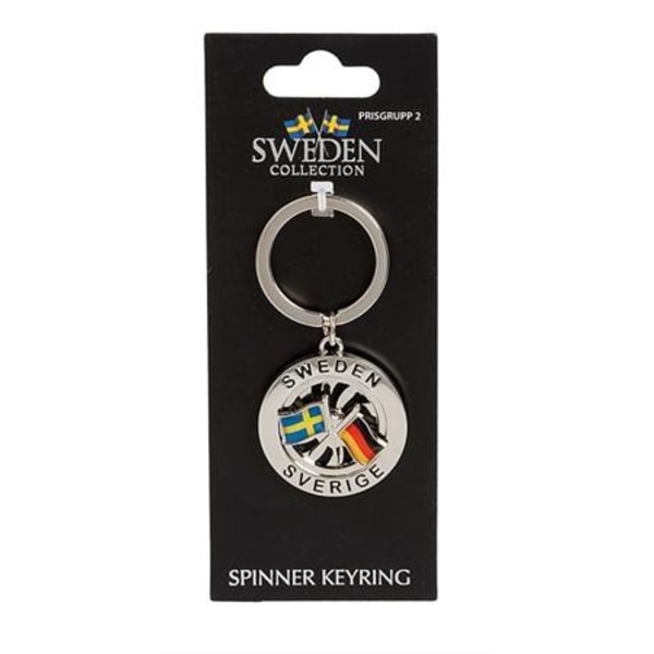 Sweden Souvenir Friendship Nøglering Sverige/Tyskland