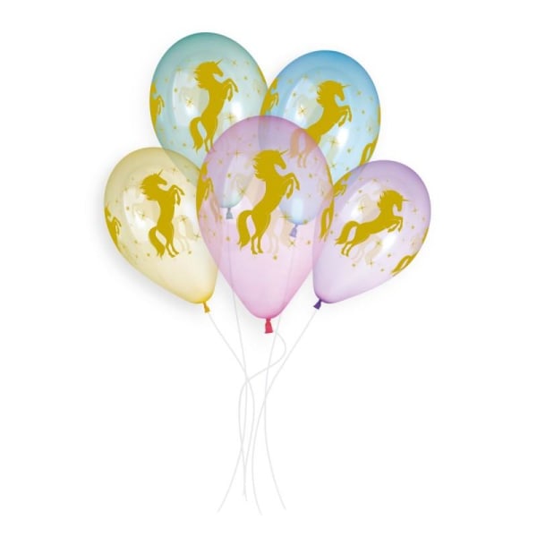 Yksisarvinen ilmapallo 5-pakkaus - Balloon King