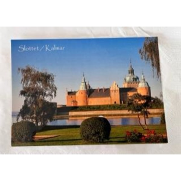 Ruotsi Matkamuistopostikortti Kalmarin linna
