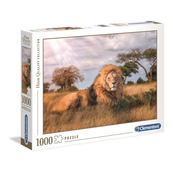 Clementoni High Quality Collection Puslespil The King, Lion, 100