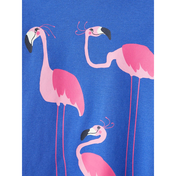 Nimeä se Mini Blue Flamingo T-paita, koko 86