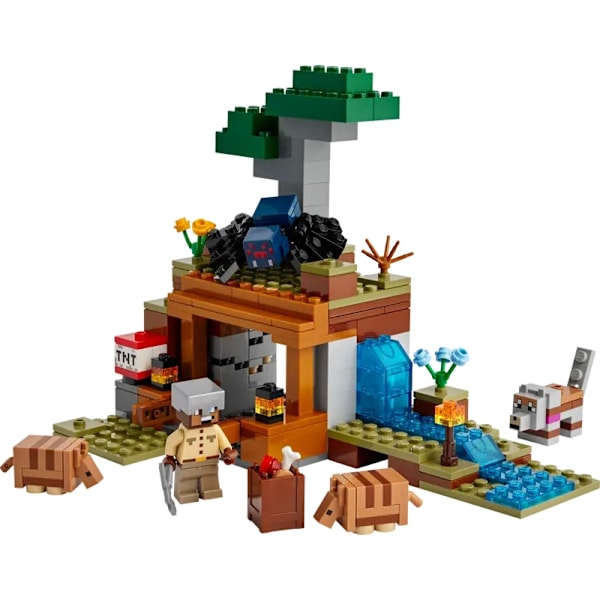 Lego Minecraft 21269 Expeditionen till bältdjursgruvan