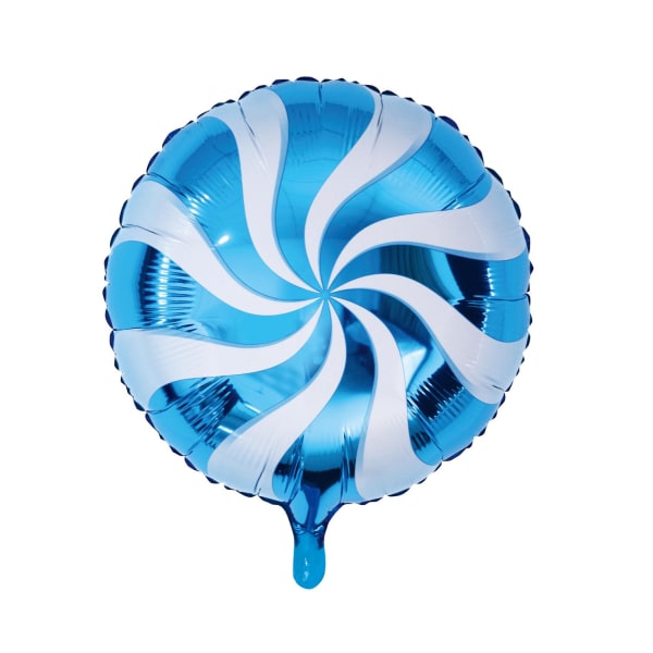 Gaggs Folieballong Swirl Blå