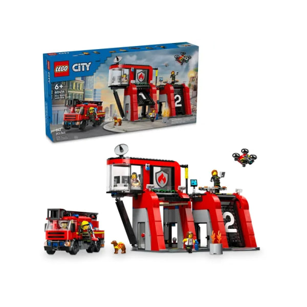 LEGO City 60414 paloasema paloautolla