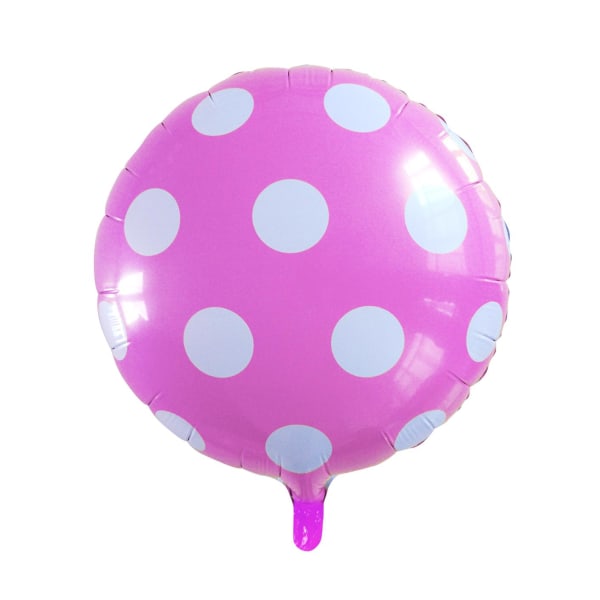 Gaggs Foil Balloon täplikäs vaaleanpunainen