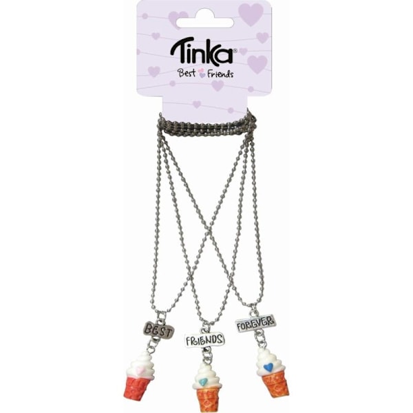 Bff Halsband med Glass 3 st - Tinka Best Friends