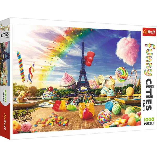 Trefl Puzzle Sweet Paris, 1000 kappaletta