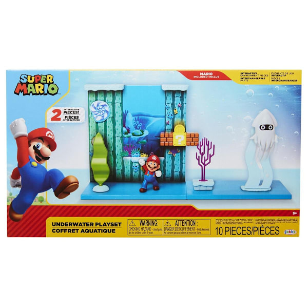 Nintendo Super Mario Underwater Playset
