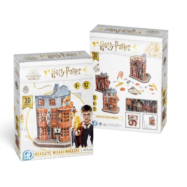 Harry Potter Weasleyn Wizardtrix 3D-palapeli, 62 osaa