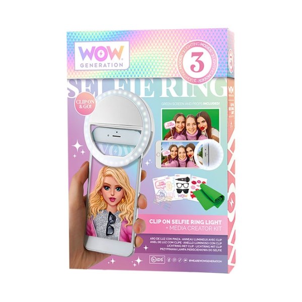 WOW Generation, Clip on Selfie Ring Light