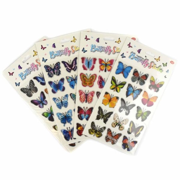 Stickers Fjärilar - Robetoy