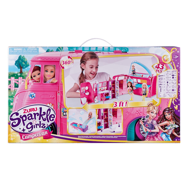 Zuru Sparkle Girlz Retro matkailuauto