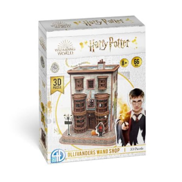 Harry Potter Ollivanders Trollstavsbutik 3D-Pussel 66 Bitar