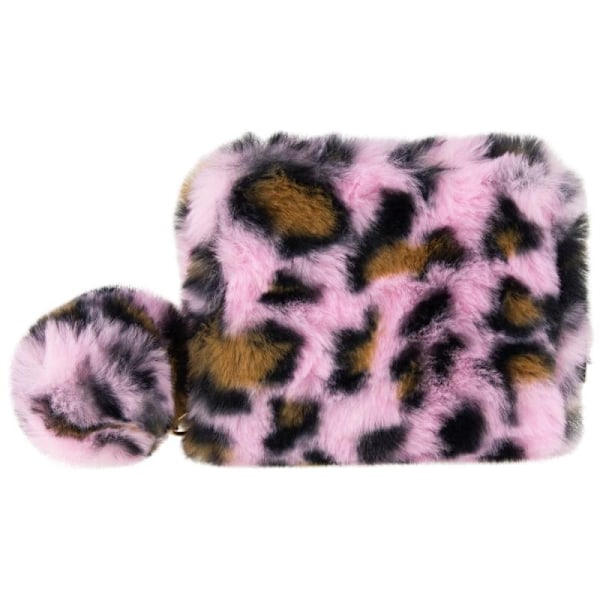 Plånbok Plush Rosa Leopard - Tinka