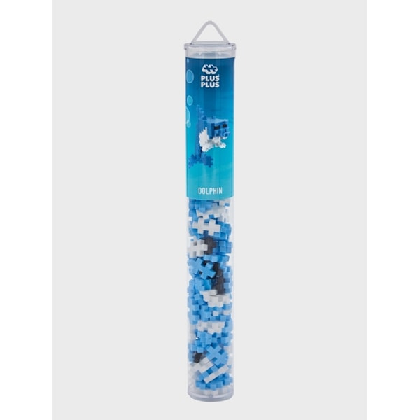 Plus-Plus Tube Dolphin, 100 pcs