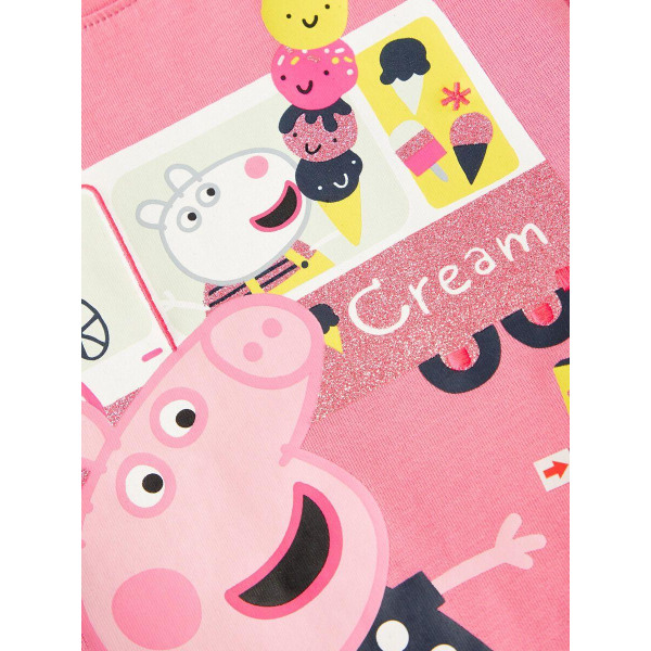 Name It Mini Peppa Pig T-paita, Morning Glory, koko 110