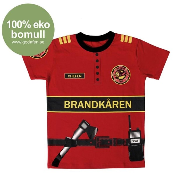 Brandmans T-shirt 5-7 år - Den Goda Fen