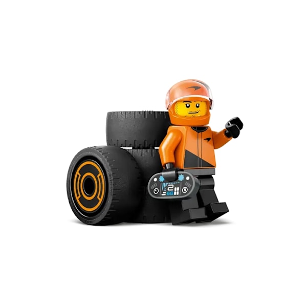 Lego City 60442 F1® förare med McLaren racerbil