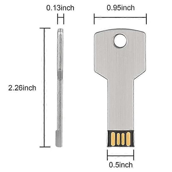 2GB Nøgle USB Flash Disk Style 2