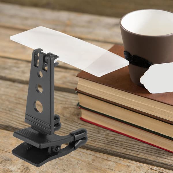 Clip-on förstoringsglas med 1,5x, 2,5x och 3,5x förstoring