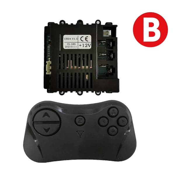 Mottakerkontrollboks for elektrisk barnebil ZM DR04 Kontroller 12V Ny js B