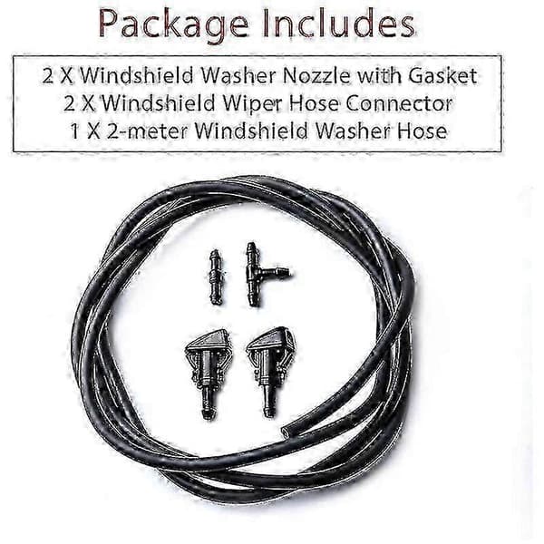 4805742ab Chrysler Dodge Jeep frontrutespylerdyse for 5116079aa—ls black