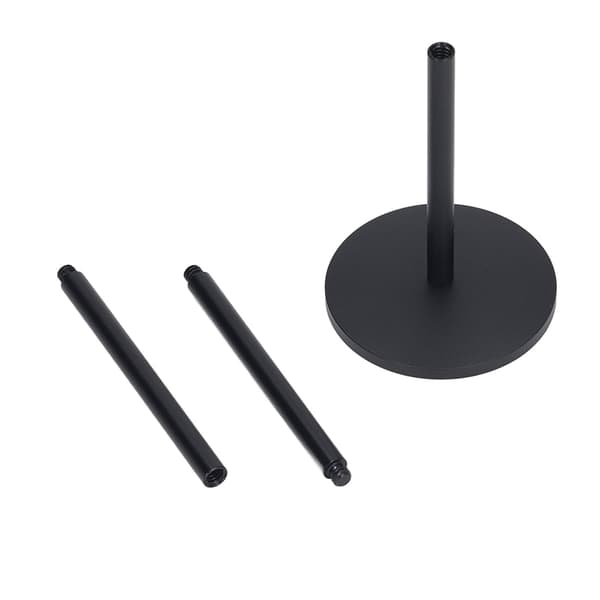 Avtakbar 3-delt multifunksjonell bordlampe i aluminiumslegering, lampestativ for campingplass