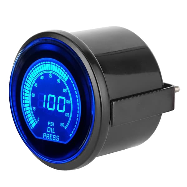 EVO-serien 12V 52mm 0-150psi tofarget oljetrykksmåler med sensor