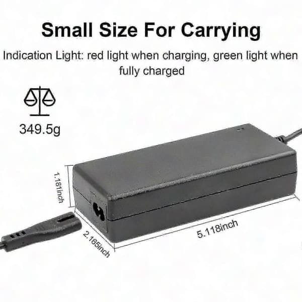 42V 2A strømadapter til 36V 2A elcykeloplader, nce scooter ladekabel, E-scooter oplader[ls]