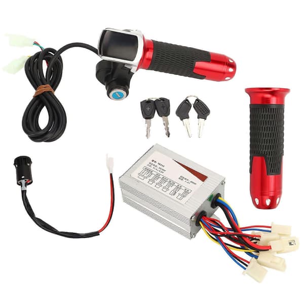 36V 800W Motor Hastighedsregulator Gas Twist Greb Elektrisk Dørlås Sæt Elcykel Controller Sæt[ls]