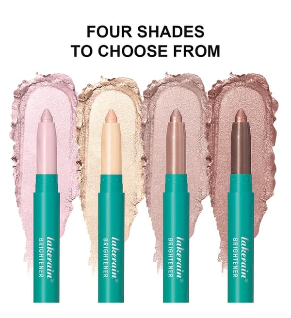 Ögonskuggstift, Vattentät Ögonförstärkare Highlighter Stift, Glitter Eyeliner Penna (4 st Set)—ls