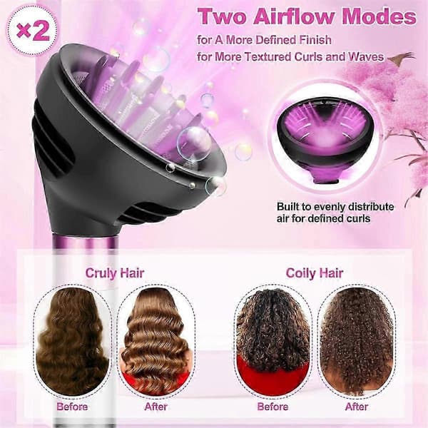 Dobbelmodus diffuser for Dyson Airwrap HS01 HS05 HS08 hårstyler—ls