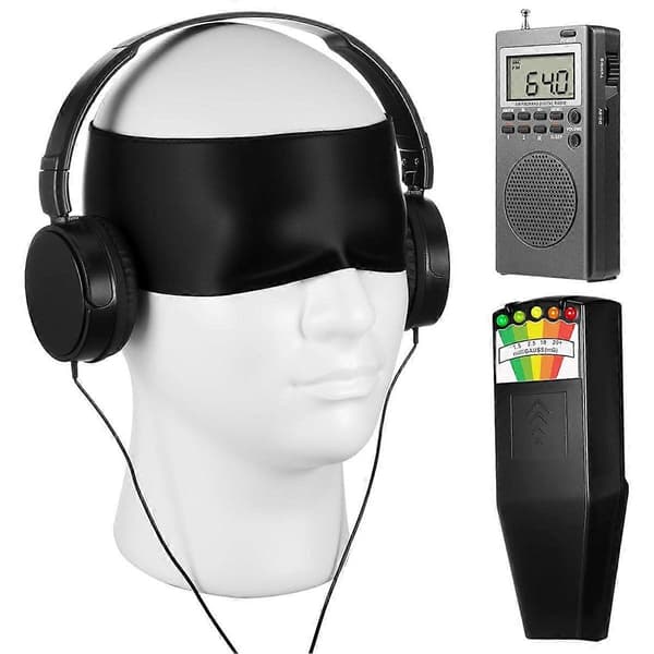 Ghost Hunting Equipment Kit with EMF Meter & Ghost Box, Paranormal Tool Set, Home Use Edition—ls