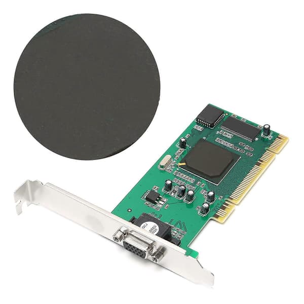 PCI Express grafikkort PCB Video til ATI Rage XL 8MB SDRAM VGA Grønt kort til stationær computer