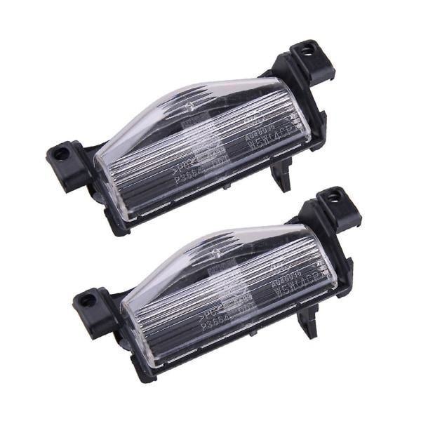 2 stk Bil Nummerpladelygte Hus Mazda 2 3 M2 M3 2011-2013