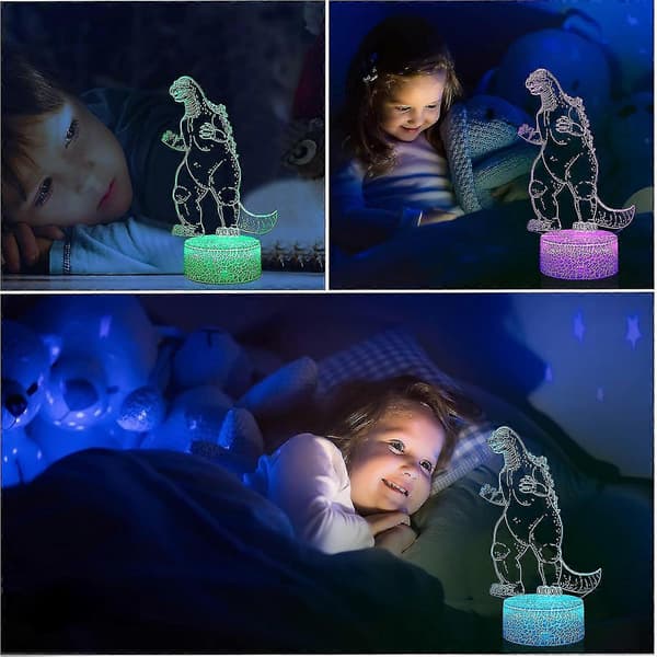 JUSCH 3D nattlys King Kong leker gaver festutstyr for gutter – ls