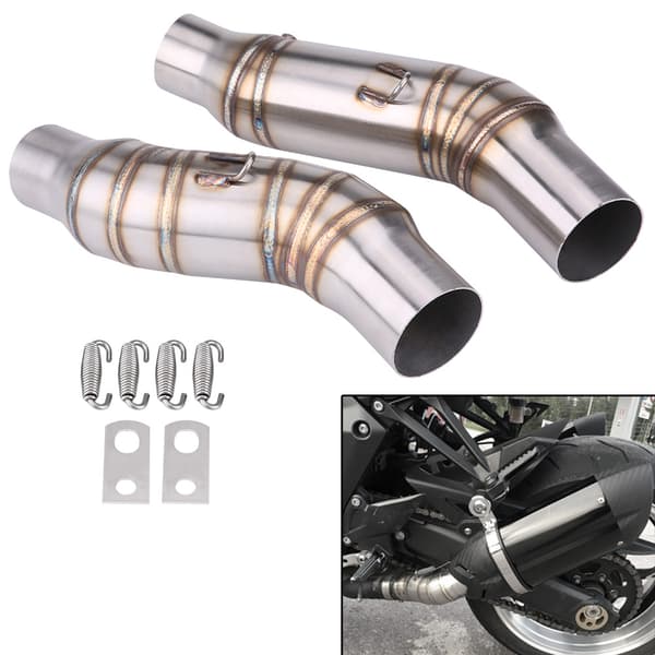 Kawasaki Z1000 2010-2014 Motorcykel Udstødning Mellemrør Adapter Forbindelse 51mm 1 Par