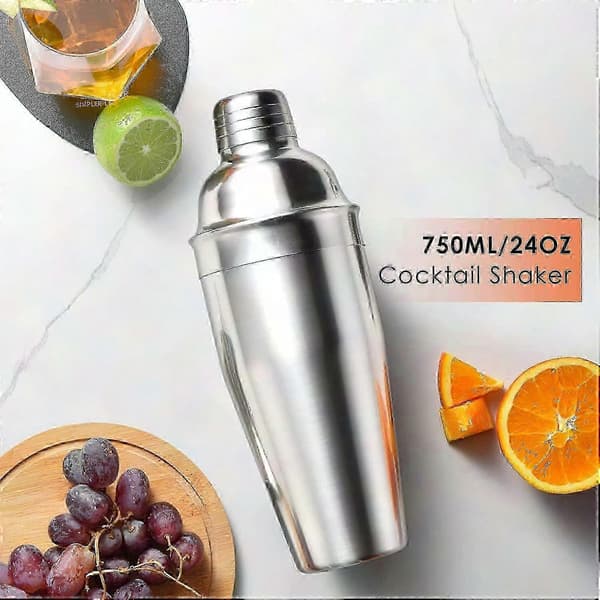 750 ml:n cocktailravistinsarja siivilällä, tiivis – ls