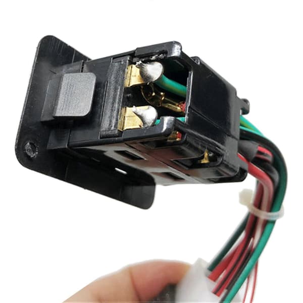 3X Strømvindusbryter 93690-73050 9369073050 for Hyundai—ls Black