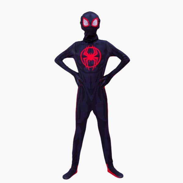 Spider-Man Strømpebukser Heroic Expedition Voksen Cosplay Kostume - Parallel Universe 2 Miles 110CM