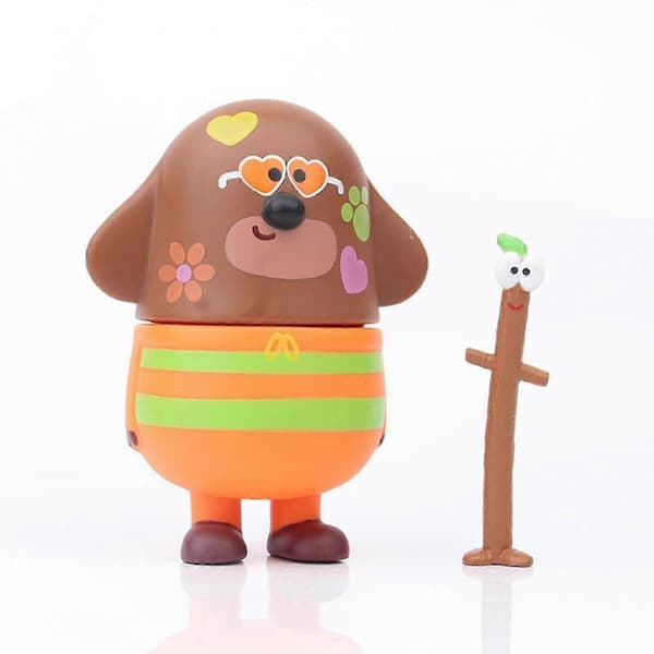 6 stk/sett Hey Duggee Actionfigurer Leker Sett For Barn Gave Gutter Og Jenter Nyttår Jul Bursdag[ls]