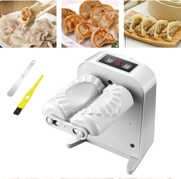 Elektrisk Dumplingmaskin, Automatisk Dumplingmaskin Vit