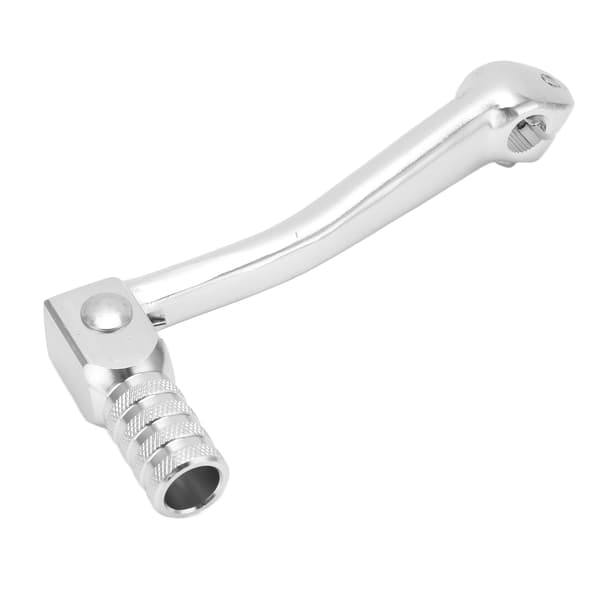 Universal CNC Aluminium Motorcykel Kickstart Pedal Känslig Silver