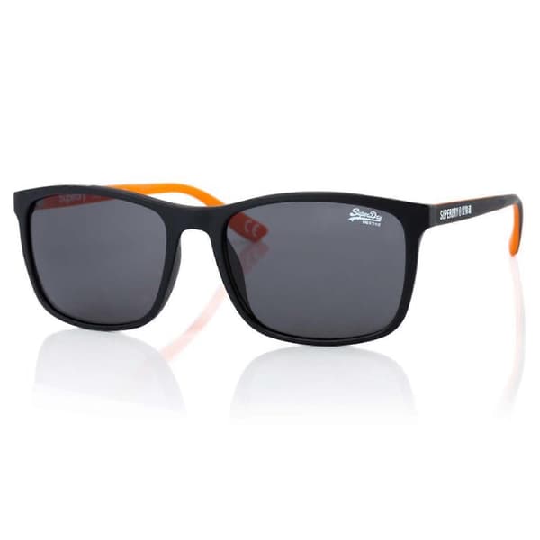 Solbriller SDS Hacienda 104 Sort Indvendig Orange Mørkegrå—ls 55 mm
