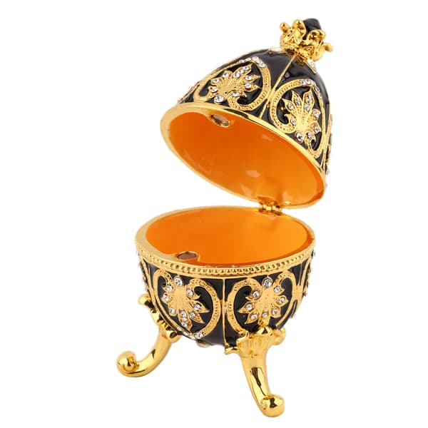 Royal Style Diamant-eggpynt i stål