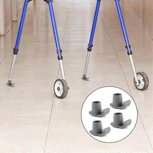 Rollator Skiglidere, 4 Stykker Kraftige Rollator Glidere Rollator Fødder Udskiftning Rollator Glide Ski Til—ls
