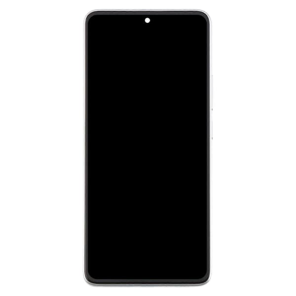 For Xiaomi Redmi Note 14 5G India AMOLED KOMPATIBEL LCD-skjerm Digitizer Fullmontering med ramme Silver