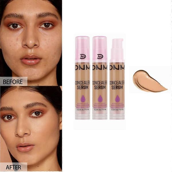 Sminkebase Flytende Foundation BBCream Concealer Fuktighetskrem Oljekontroll—ls 4