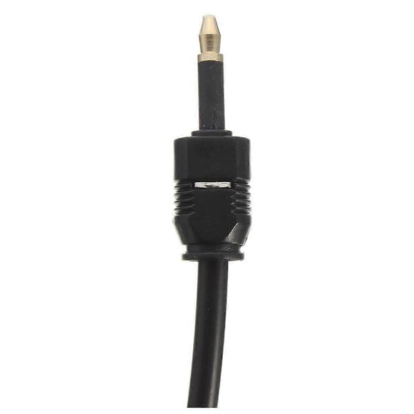 1m 3ft Toslink-Mini Plug 3.5mm Digitaalinen Optinen SPDIF-äänikaapeli Kullattu