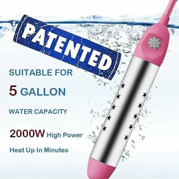 2000W Pool Heater Bathroom Heater Immersion Heater